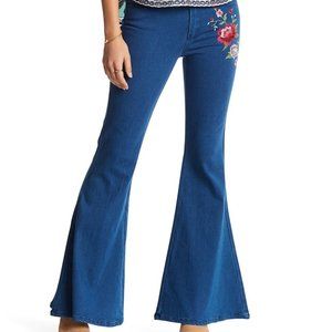 flying tomato super flare jeans